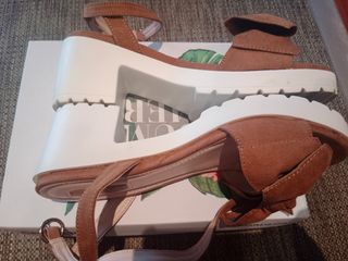 Sandalias Marrones Talla 38