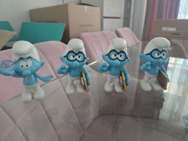 Juguetes Pitufos Burger King