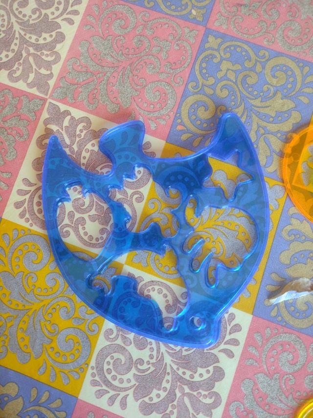 Moldes de plástico para manualidades 8 unidades