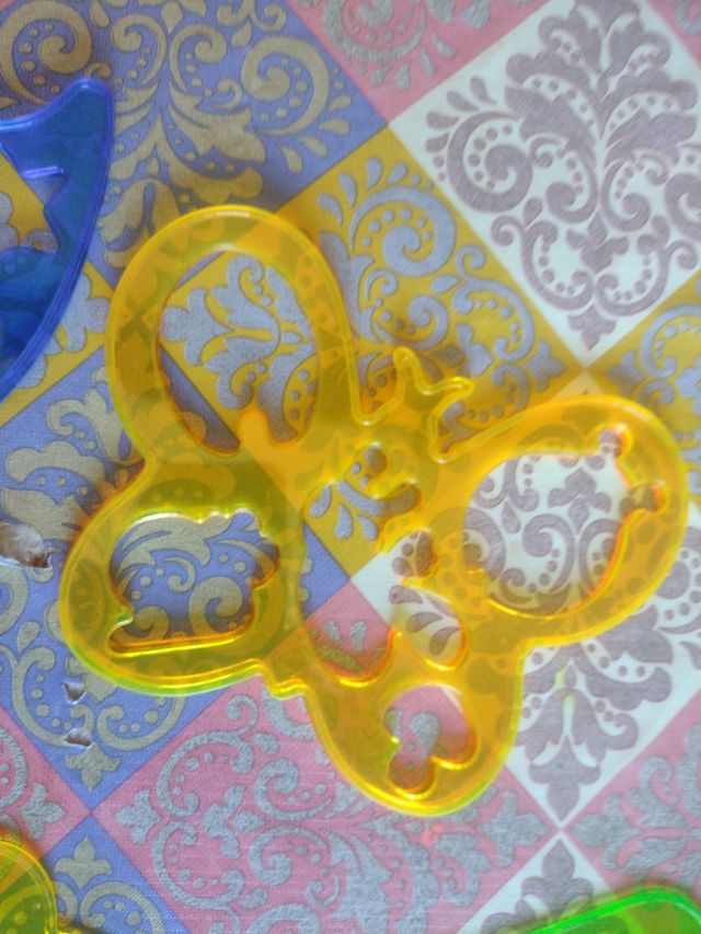 Moldes de plástico para manualidades 8 unidades