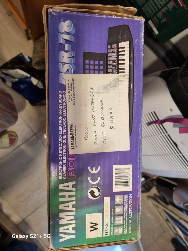 Teclado Electrónico Yamaha PSR-78