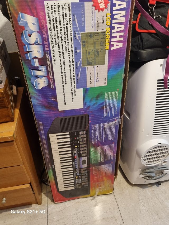 Teclado Electrónico Yamaha PSR-78