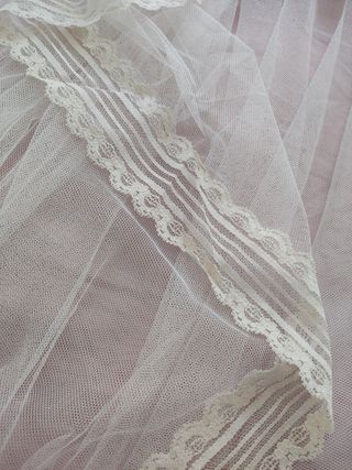 Velo de Novia blanco roto