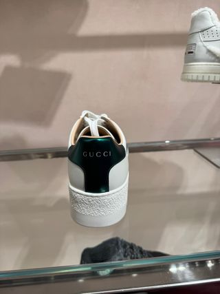 Zapatillas Gucci Mujer Blancas y Verdes