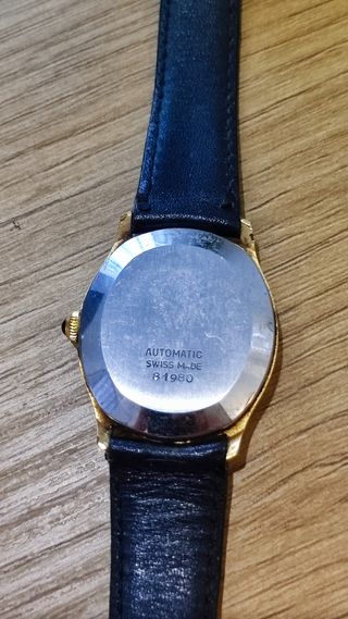 Reloj Certina Automático Vintage Dorado