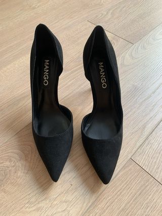 Zapatos de tacón Mango negros