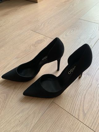 Zapatos de tacón Mango negros