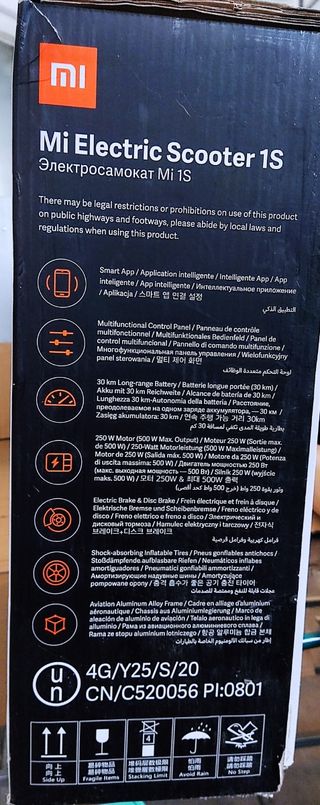 Patinete Eléctrico Xiaomi Mi Scooter 1S