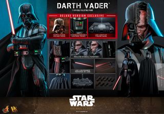 Darth Vader Deluxe Hot Toys Obi-Wan Kenobi