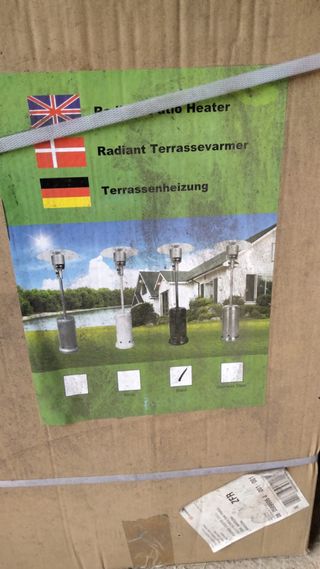 Estufa gas exterior seta