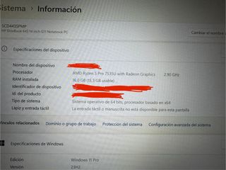 HP EliteBook 645 G11 Ryzen 5 / 16GB RAM / 500GB