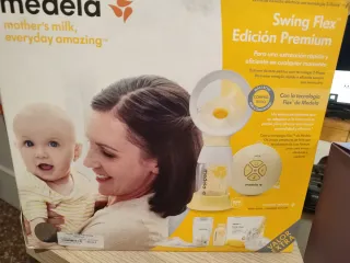 Sacaleches Medela Swing Flex + Biberón