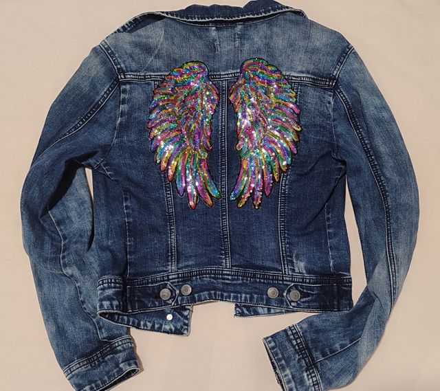 Chaqueta Negra Mujer i chaqueta vaquera.