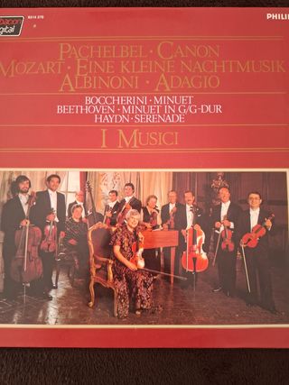 PERFECTO Vinilo Clásico I Musici Pachelbel Mozart