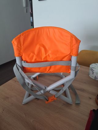 Trona de viaje naranja