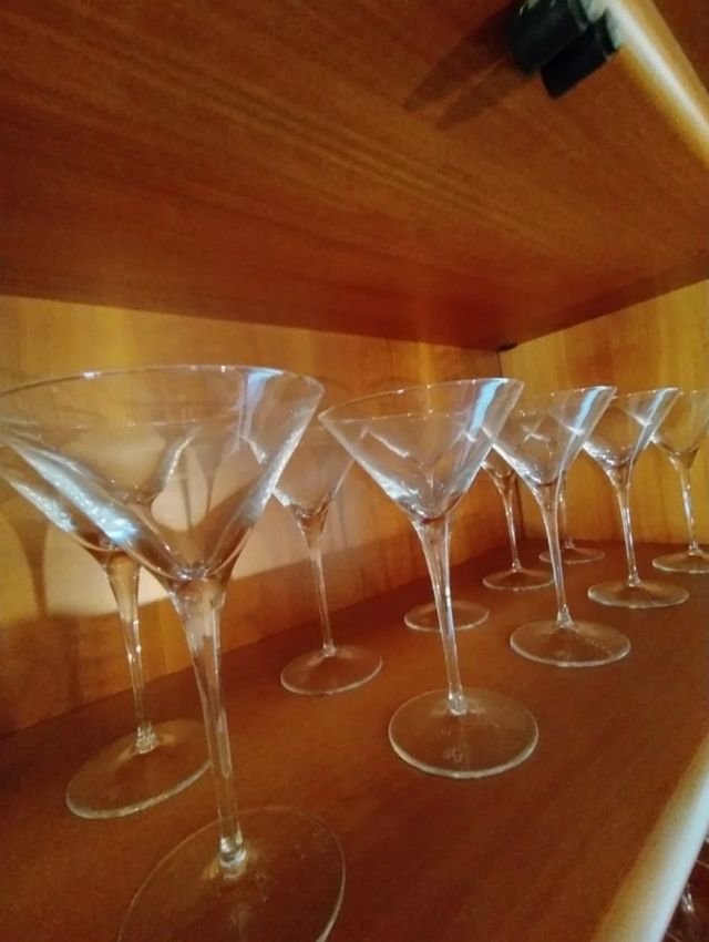 Set 6 Calici Cristallo Cocktail