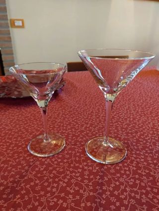 Set 6 Calici Cristallo Cocktail