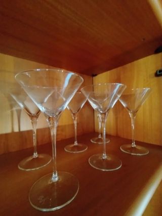 Set 6 Calici Cristallo Cocktail