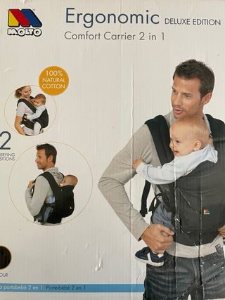 Mochila Porteo Ergonómica Negra