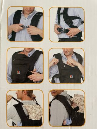 Mochila Porteo Ergonómica Negra