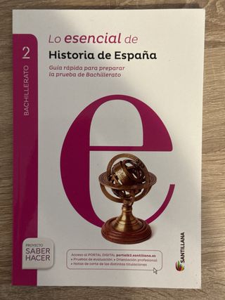 Historia De España, 2 Bachillerato