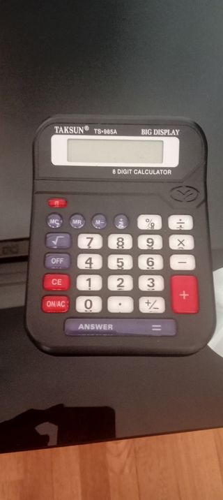 Calculadora TAKSUN TS-985A Digital 8 Dígitos