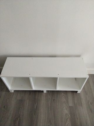 Estantería SPACEO KUB 3 cubos blanco