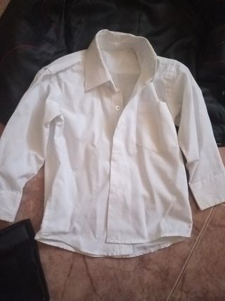 Traje de niño negro de raso 2-3 años