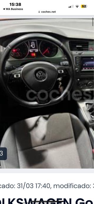 Volkswagen Golf 1.6 advance TDI BMT 2013