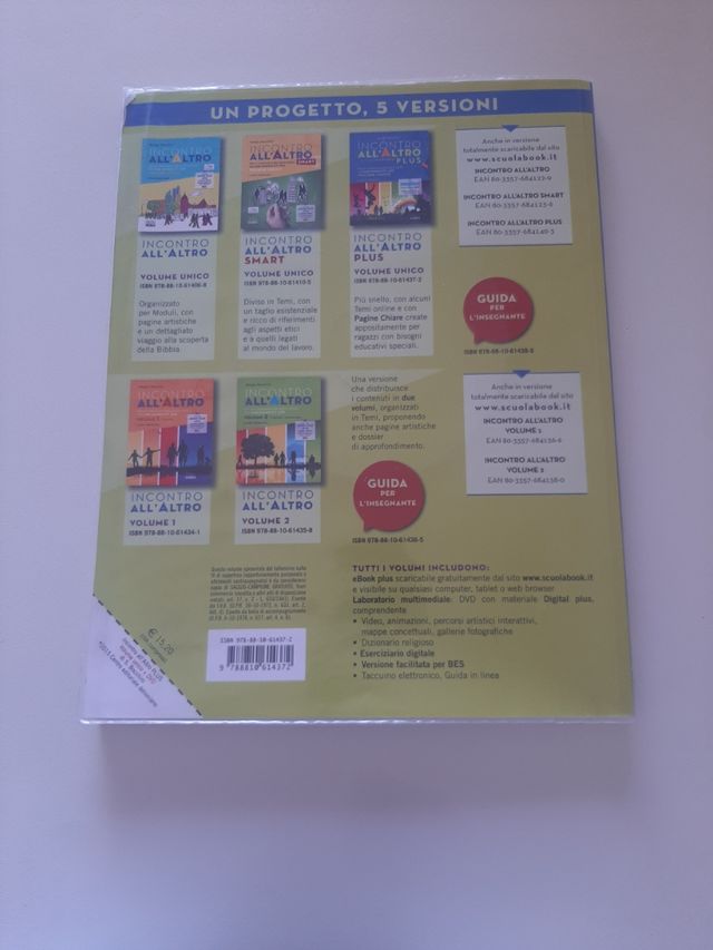 Incontro all'Altro Plus. Testo per l'insegnamen...