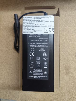 Cargador Xiaomi 4 Ultra / 4 Pro 2 Gen / Navee S65