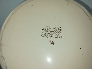 Pentola decoro Fiori Smaltata Arredo (I 2 Leoni)