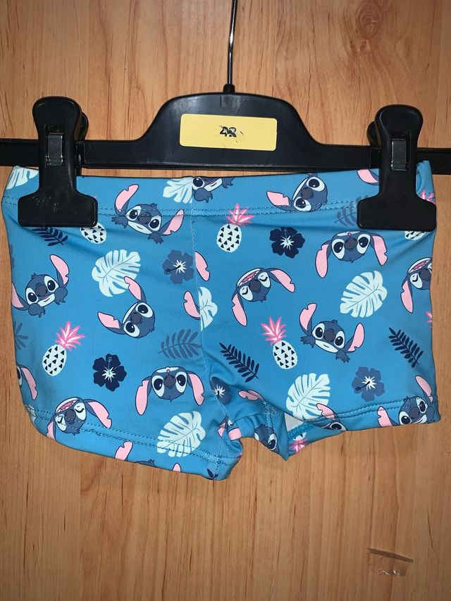 Costume da bagno per bambini con stampa Stitch