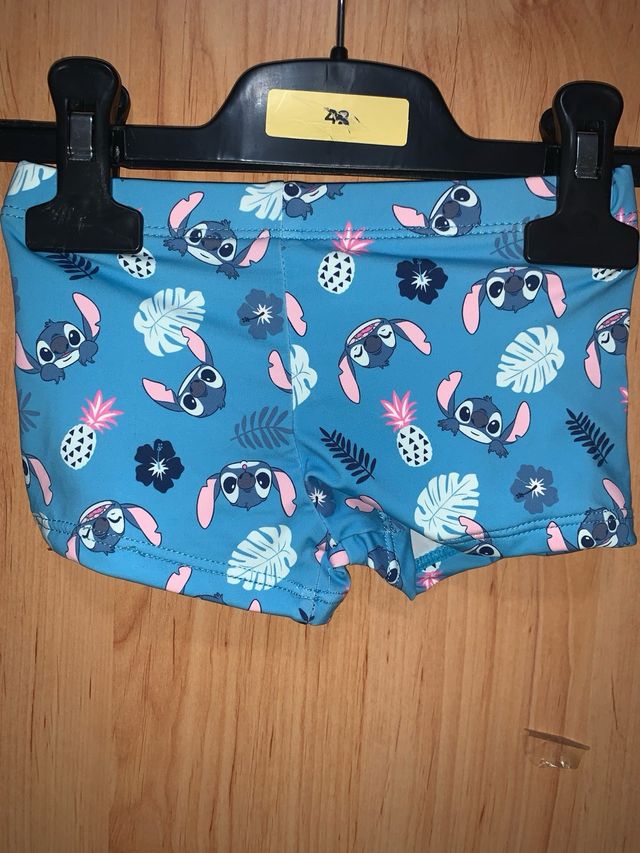 Costume da bagno per bambini con stampa Stitch