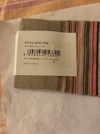 Calze NUOVE Firmate”PAUL SMITH”MADE IN ITALY Origi
