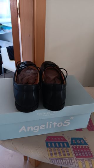Zapatos de comunión Angelitos negros