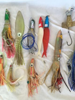 Lote Señuelos Pesca Altura