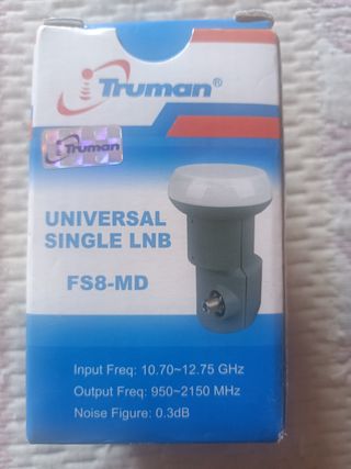 Cabezal Parabólica Truman FS8-MD Universal