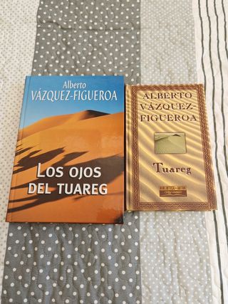 Libros "Tuareg" y "Los ojos del Tuareg"
