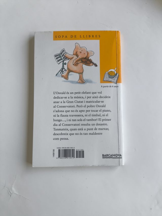 L ' Osvald, l ' elefant musical (Sopa De Llibre...