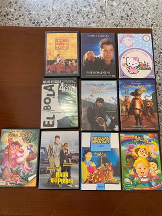 Lote 7 Películas DVD