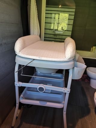 Bañera y cambiador Chicco Bubble & Cuddle