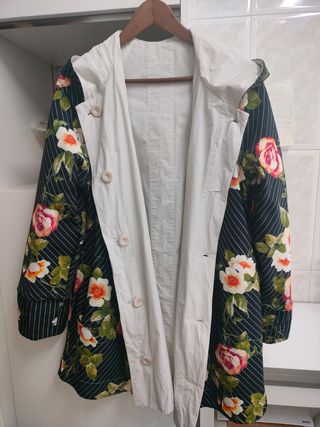 Gabardina reversible entretiempo