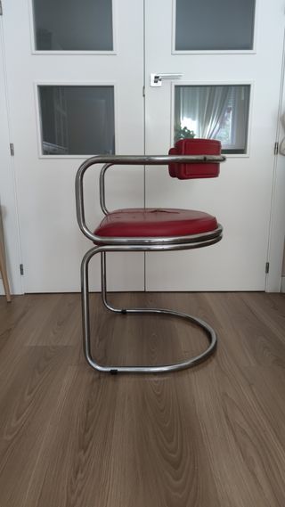 Silla Tubular metálica para restaurar 