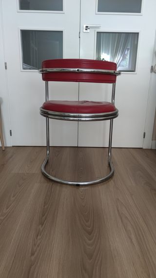 Silla Tubular metálica para restaurar 