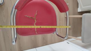 Silla Tubular metálica para restaurar 