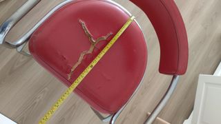 Silla Tubular metálica para restaurar 