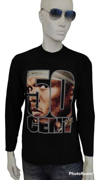 50Cent T Shirt Vintage Tour 2003 Longsleeve Rap