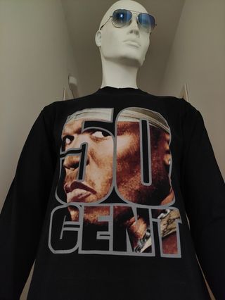 50Cent T Shirt Vintage Tour 2003 Longsleeve Rap