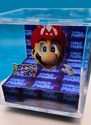 Diorama Super Mario 64 Menu